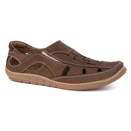 Olivier Airy Skimmered Men's Shoes 204L mørkebrun