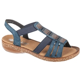 Rieker Sandaler 628G7-14 Sandaler blå
