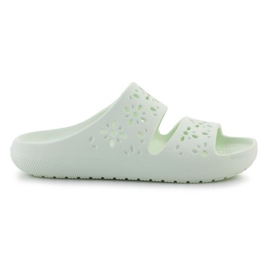 Crocs Classic Floral Cutout Sandal 210966-3YH flip-flops grøn