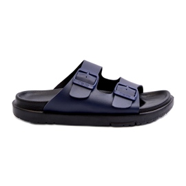 Lette flip-flops til mænd med spænder Big Star NN174593 Marineblå