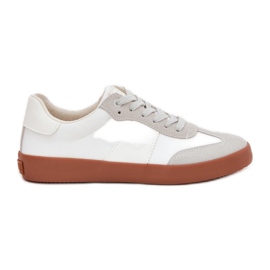 Women's Sneakers Big Star RR274371 White-Gray hvid