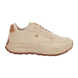 Letvægt kvinders sportssko Big Star RR274630 Hi-Polish Beige System