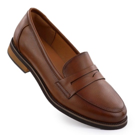 Sko Kvinders loafers Lords Brown Potocki SZ12573 brun