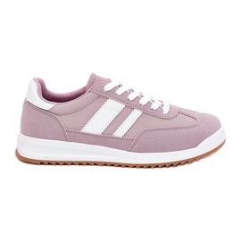 Evento Kvinders sneakers med Eco Suede Purple lilla