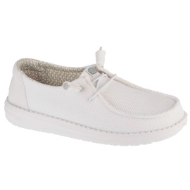 Hey Dude Hej fyr Wendy Stretch Sox 41878-100 sko hvid