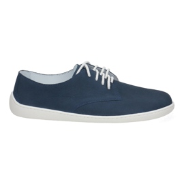 Women's Leather Pollonus Barefoot 5-1288-026 Navy Blue Samuel blå