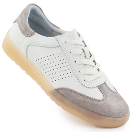 Filippo 6745 læderlædersko beige