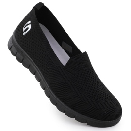 Kvinders sportssko gled Black Potocki 16327 sort