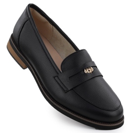 Cambell Kvinders lædersko Black Camell 00664 sort