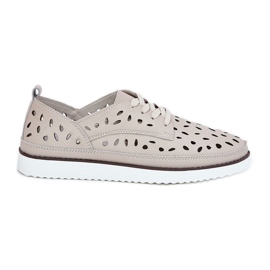 S.Barski Kvinders lædersko S. Barski LR51-610 Beige