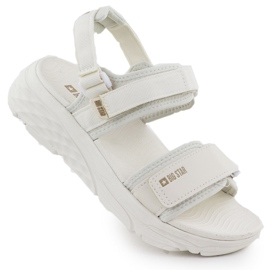 Big Star RR274A076 Women's Velcro Sports Sandaler beige