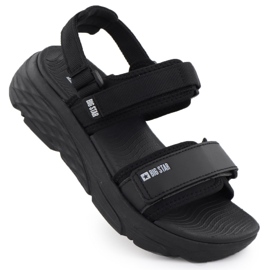 Women's Velcro Sports Sandaler Big Star RR274A076 sort