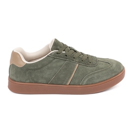 Sneakers Suede Sneakers Sergio Leone grøn
