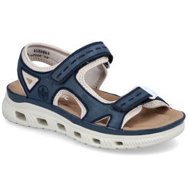 Rieker 64066-14 Navy Blue Sports Sandaler blå
