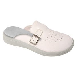 Dr.orto Befado Women's Leather Flaps 177d004 White hvid