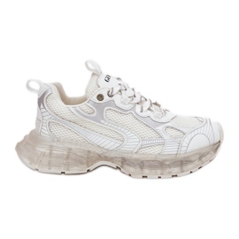 Kvinders læder sneakers goe rr2n4083 beige