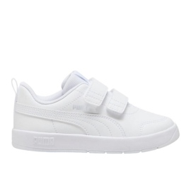 PUMA Courtflex V3 V PS 397642 02 Sko hvid