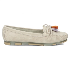 Filippo DP6136/25 være læder loafers beige