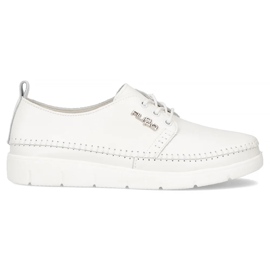Filippo DP6747/25 WH læder sneakers hvid