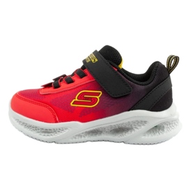 Skechers S Lights Metteor 401495N/RDBK sko rød