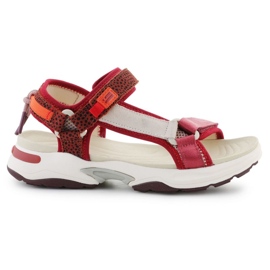 Sandaler D.Franklin Sneakers Sandalstrimler DFSH406003-BURG rød