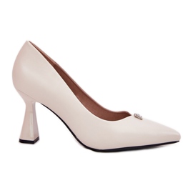 Elegante pumper på den udvidede Vinceza 62222 beige