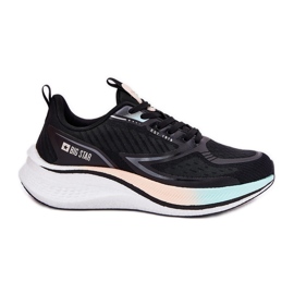 Kvinders sportssko Big Star RR274A160 Hi-Polish System Black sort