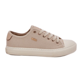 Women's Material Sneakers Big Star RR274767 Beige