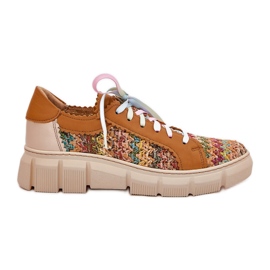 Kvinders lædersko Maciejka 05850-29 Multicolor flerfarvet