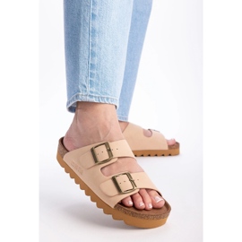 Kvinders hjemmesko Big Star LL274478 Beige