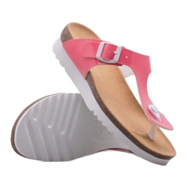 Kvinders flip-flops Scholl Boa Visa F31247-1209 Pink lyserød