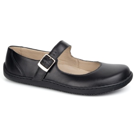 Barfodet kvinder ballerinas Olivier 1286 med en spænde sort