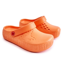 Børns lys flip flops Big Star ii375008 Orange