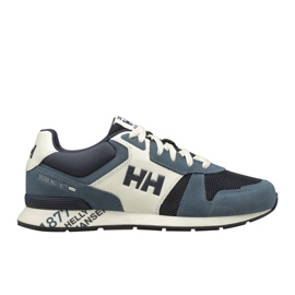 Mænds sportssko Helly Hansen -sneakers Anakin læder 2 11994 860 blå