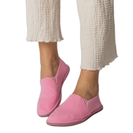 Pink Women's Slip -Up sneakers lyserød