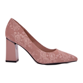 Vinceza Elegante pumper på Vincez 62223 Pink Post lyserød