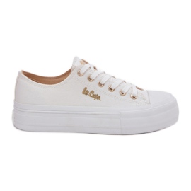 Kvinders sneakers på platformen Lee Cooper LCW-25-02-3289 White hvid