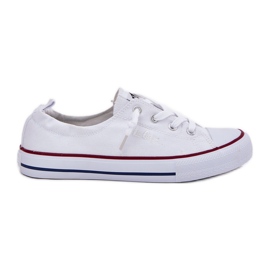 Women's Material Sneakers Lee Cooper LCW-25-02-3296L White hvid