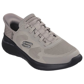 Skechers slip-inss Bounder 2.0 sko. Dukkede op 232459-tpbk brun