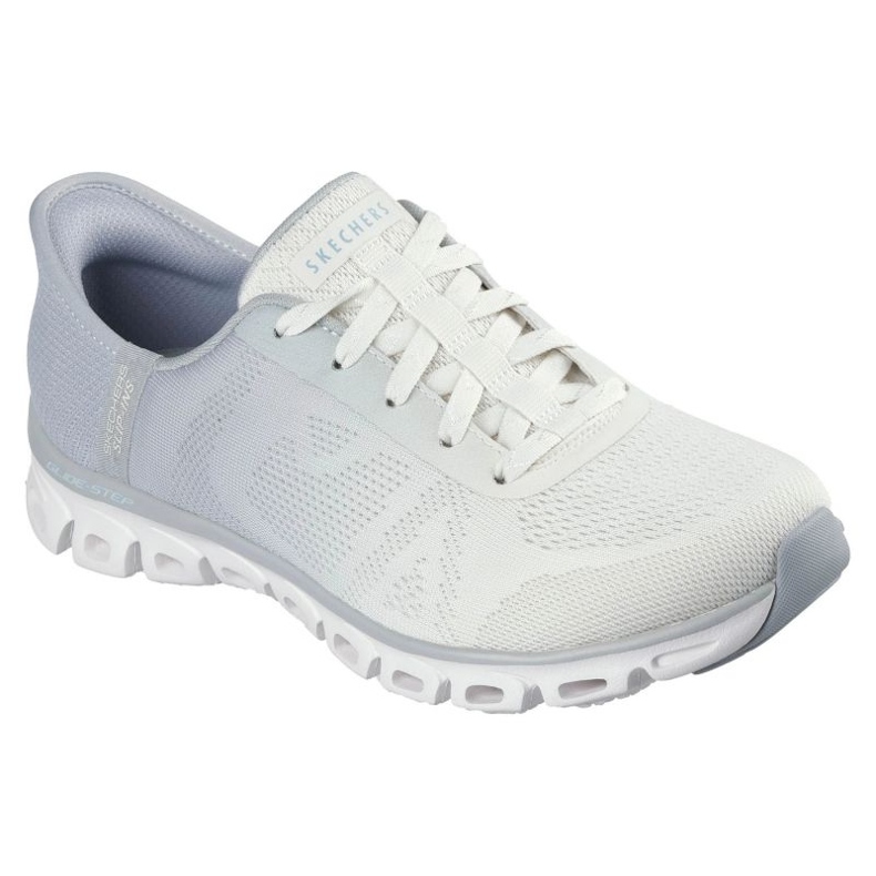 Skechers slip-inss glide-step-excite 104566-srede sko grå