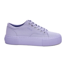 Big Star RR274406 Women's Material Sneakers Purple violet