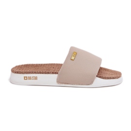 Kvinders hjemmesko Big Star RR274A102 Beige