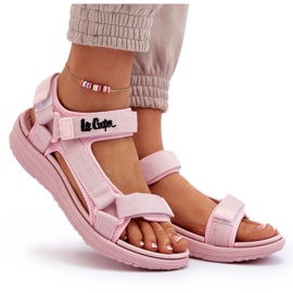 Women's Sandals Lee Cooper LCW-24-34-2613L Pink lyserød