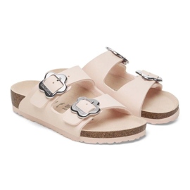 Birkenstock Arizona Flower Buckle 1029442 Flip -Flops lyserød
