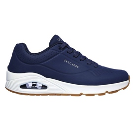 Skechers UNO står på Air 52458-NVY sko blå