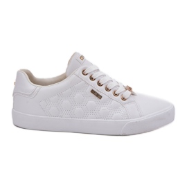 Kvinders sneakers med Eco Leather Big Star RR274322 White hvid