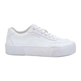 Low Eco Leather Sneakers Big Star RR274303 Hvid