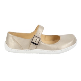 Barefoot Women's Ballerinas Olivier 1286 - Lædersko med gylden spænde