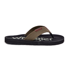 Mænds flip -Flops Wrangler Zane Flipflop Men Low 20251044.20251044.57b Green grøn