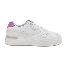 Kvinders sneakers på Lee Emma Women Low 50251014.00L platform hvid